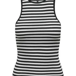 Onlany Life S/l Top Jrs - Zwart Dessin