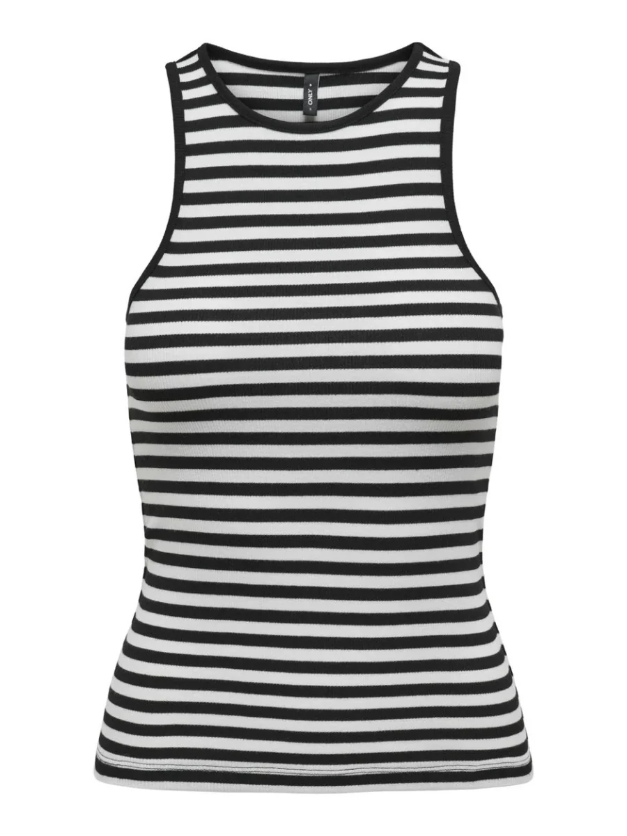 Onlany Life S/l Top Jrs - Zwart Dessin - Afbeelding 2