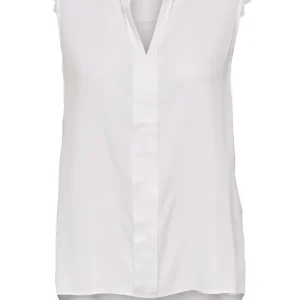 Onlkimmi S/l Top Wvn Noos - Wit