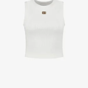 Bundi Rib Top - Off-white