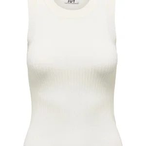 Jdyaya Solid Tank Top Knt - Off-white