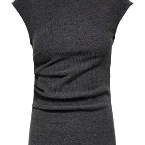 Onlyan Ruching Top - Grijs