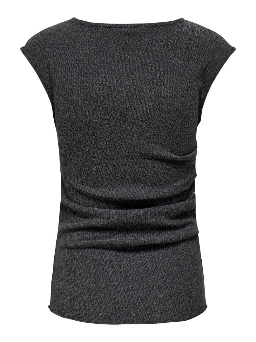 Onlyan Ruching Top - Grijs - Afbeelding 3