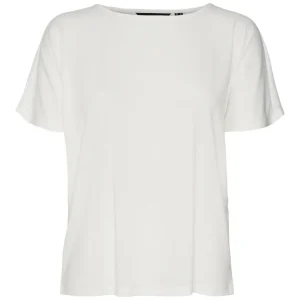 Vmmarijune Ss Lace Top Jrs - Wit