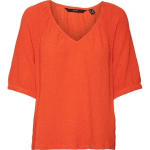 Vmkassi 2/4 Top Wvn - Oranje