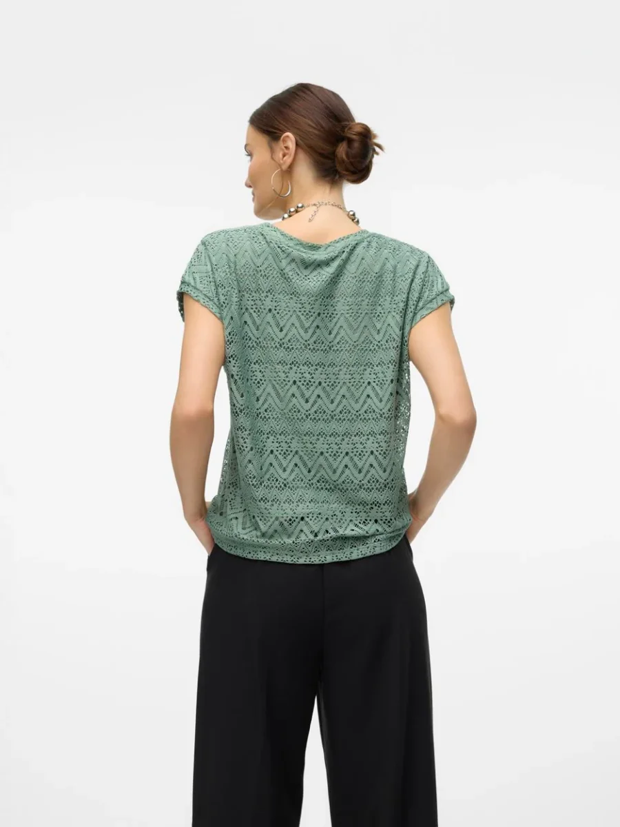 Vmmaya Ava Top Jrs Spe - Olijf - Afbeelding 4