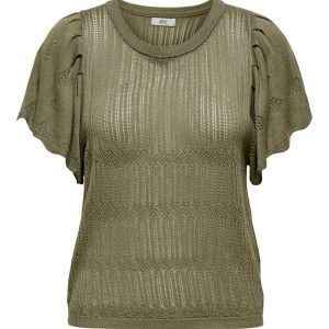 Jdysolis S/s Pullover Knt - Army