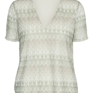 Vmdicte Ss Top Jrs Ga - Groen Dessin