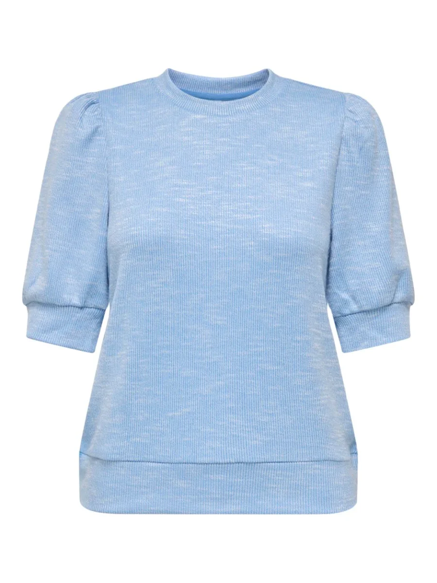 Onlrie S/s Puff Top Cs Jrs - Lichtblauw - Afbeelding 3