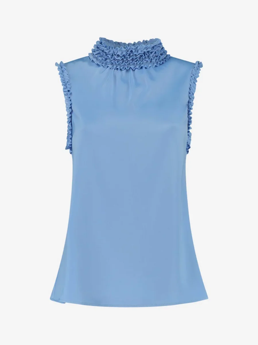 Reese Top - Lichtblauw