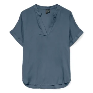 Vmbeauty Ss Top Wvn Ga Noos - Rafblauw