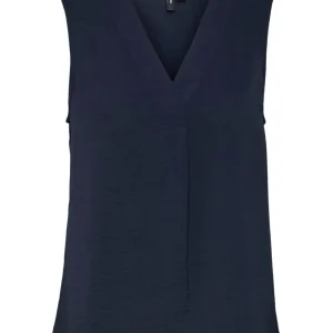 Vmalva Gitte Sl Top Wvn Ga - Navy