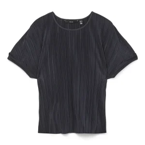 Vmaurora Ss O-neck T-shirt Jrs Ga - Navy
