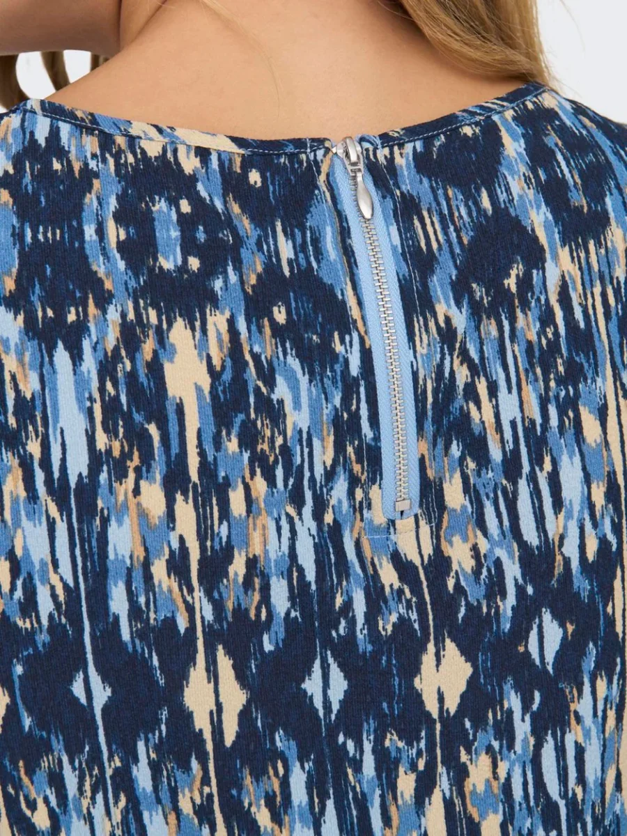 Onlvic S/s Aop Top Noos Ptm - Blauw Dessin - Afbeelding 6