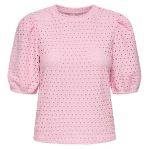 Onlelisa S/s O-neck Top Box Jrs - Roze