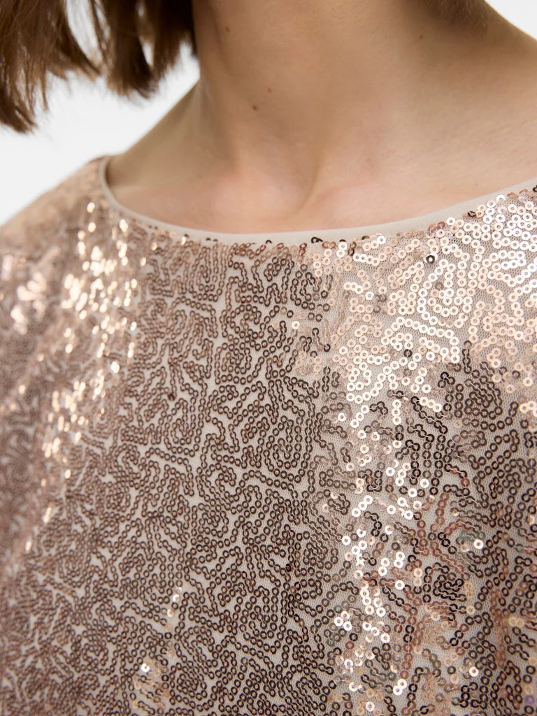 Vmkaje Ss Balloon Short Sq Top Jrs Ga - Oud Roze - Afbeelding 6