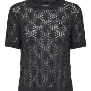 Jdykofi Bayo S/s O-neck Pullover Kn - Steel