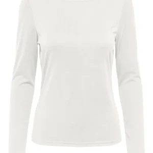 Jdyfreya L/s Boatneck Top Jrs - Off-white