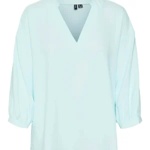 Vmgaiga 3/4 Top Wvn Btq Ga - Aqua