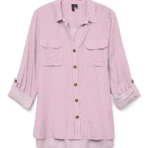 Vmbumpy L/s Shirt New Wvn Ga Noos - Roze Dessin