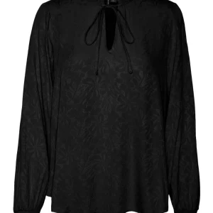 Vmbaili Ls Top Wvn Ga - Zwart