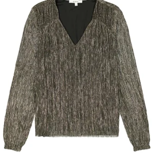 Lurex Top Ls - Goudkleurig