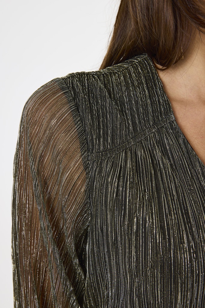 Lurex Top Ls - Goudkleurig - Afbeelding 3