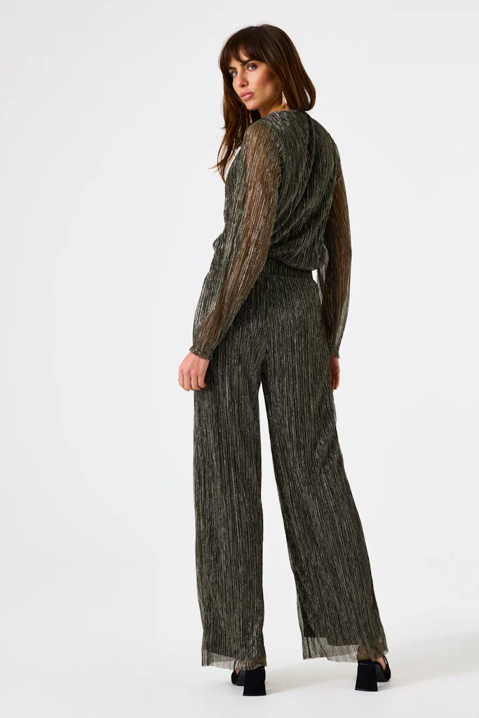 Lurex Top Ls - Goudkleurig - Afbeelding 5