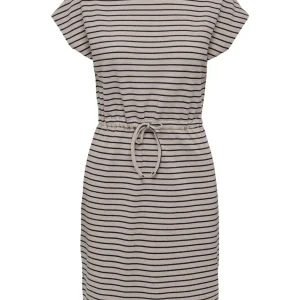 Onlbubble S/s Dress Swt - Zand Dessin