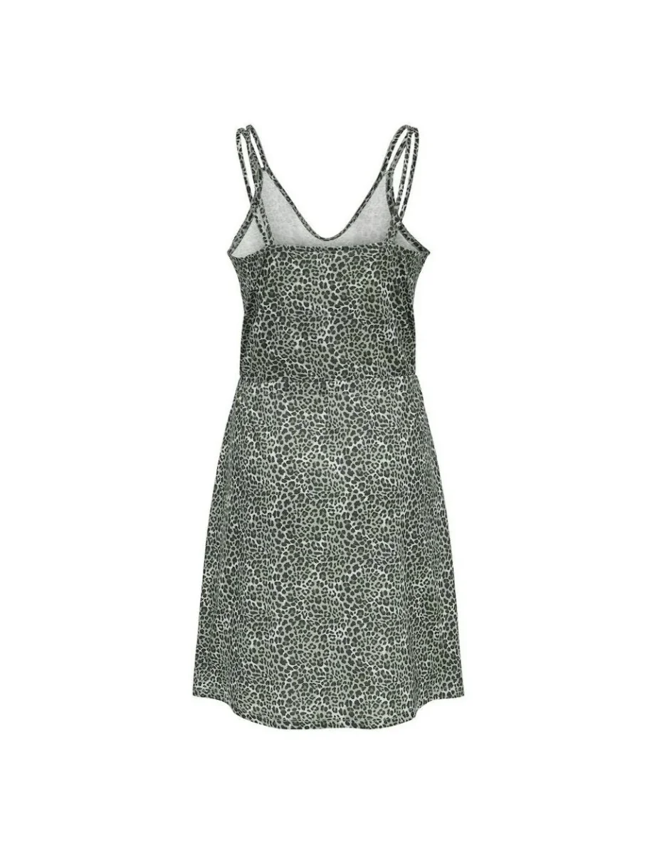 Onlwinnie Sl Strap Dress Cs Jrs - Groen Dessin - Afbeelding 3