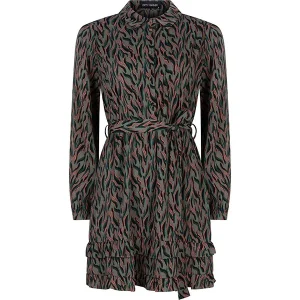 Dress Emani - Groen Dessin