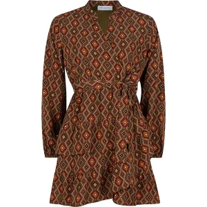 Dress Willa - Groen Dessin