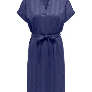 Onldia S/s V-neck Dress Cs Jrs - Rafblauw