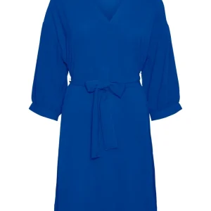 Vmmye 3/4 Abk Dress Wvn Btq Ga - Kobalt