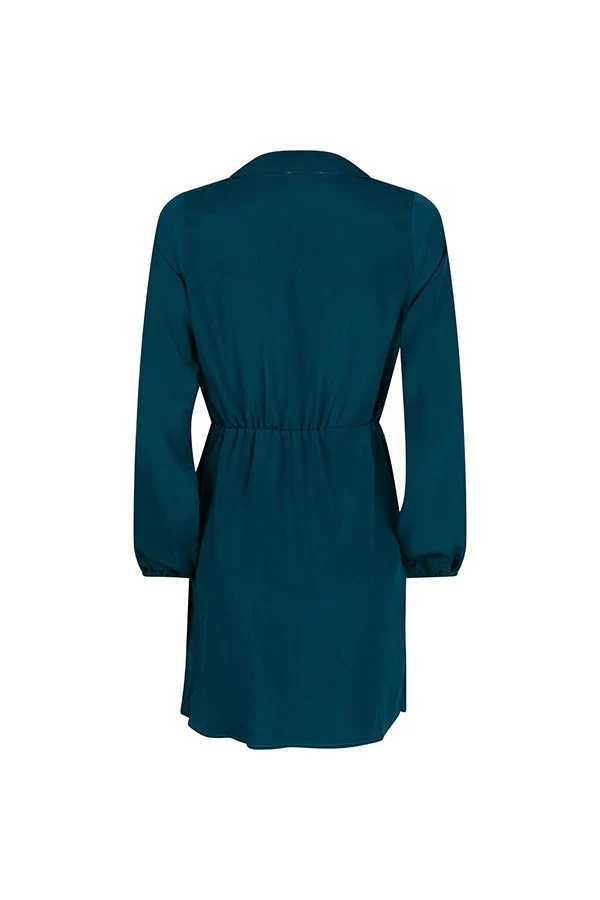 Dress Sara - Petrol Blauw - Afbeelding 3
