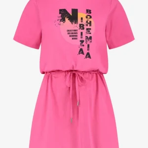 Sunset T- Dress - Pink