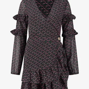 Vanna Dress - Roze Dessin