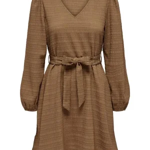 Jdysigne L/s Dress Wvn - Camel