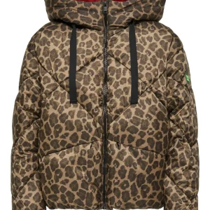 Onlasti Life Short Puffer Jacket Cc Otw - Bruin Dessin