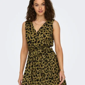 Onlsafari S/l Dress Jrs - Bruin Dessin
