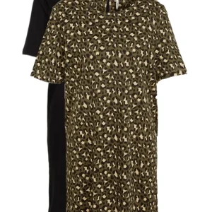 Onlmay Life S/s Dress 2 -pack K/a J - Zwart