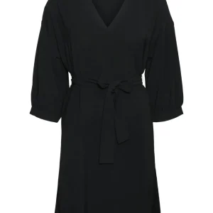 Vmmye 3/4 Abk Dress Wvn Btq Ga - Zwart
