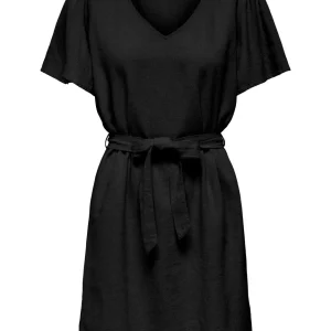 Jdysay S/s Bell Sleeve Dress Wvn No - Zwart