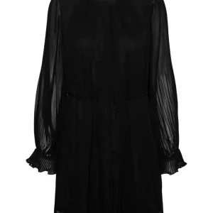 Vmherle Ls Short Dress Wvn Ga - Zwart