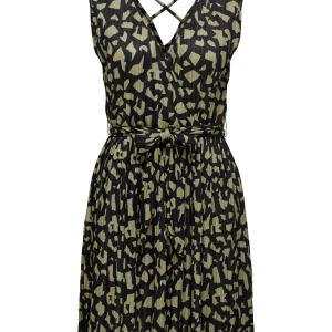 Onlsafari S/l Dress Jrs - Zwart Dessin