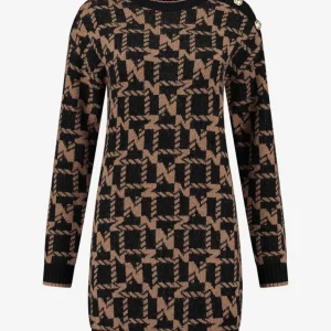 Gemma Dress - Zwart Dessin