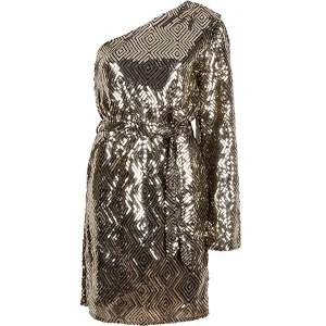 Dress Lotta - Goudkleurig