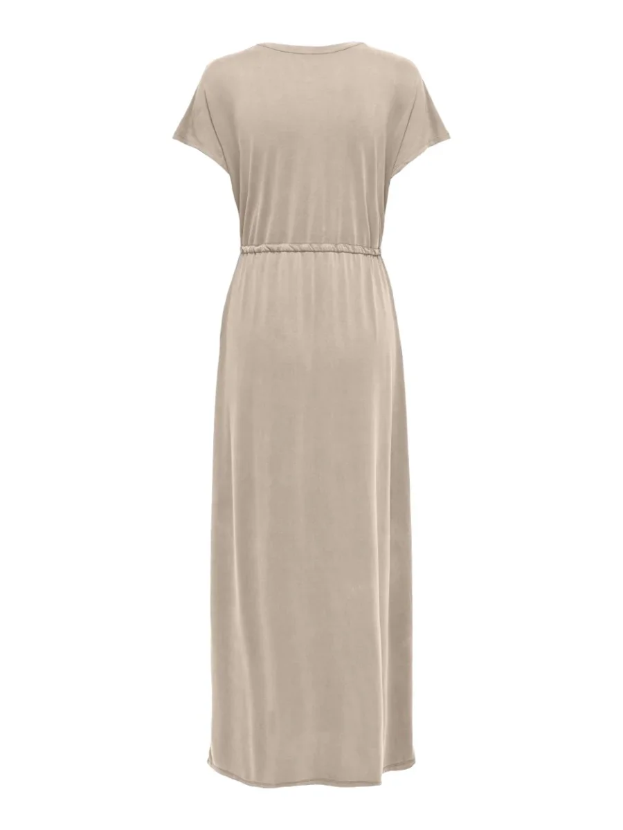 Onlhannah S/s Long Dress Jrs - Zand - Afbeelding 3