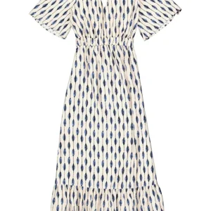 Garcia - Lange jurken - 4419.06.0005 - Zand Dessin