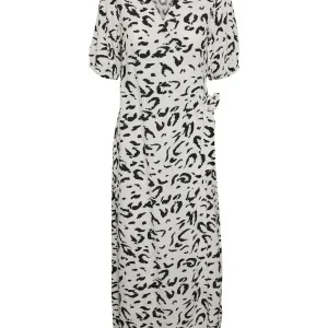 Vmfergie 2/4 Ankle Wrap Dress Vma - Wit Dessin